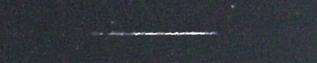 Unprocessed fireball image