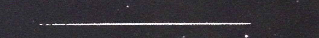 Unprocessed fireball image