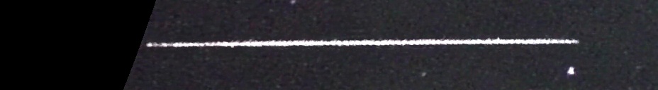 Unprocessed fireball image