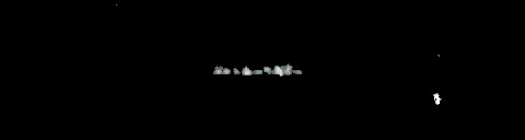 Processed fireball image