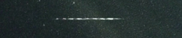 Unprocessed fireball image