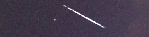 Unprocessed fireball image
