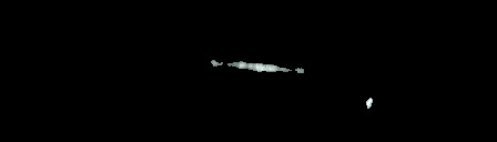 Processed fireball image