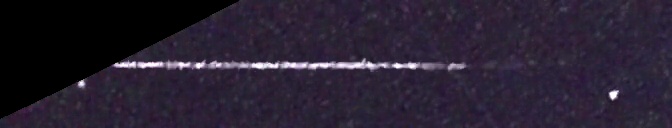 Unprocessed fireball image