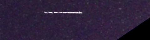 Unprocessed fireball image