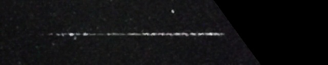 Unprocessed fireball image