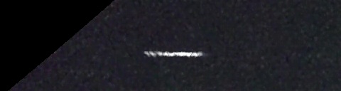 Unprocessed fireball image