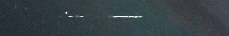 Unprocessed fireball image