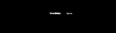 Processed fireball image