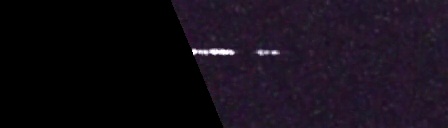 Unprocessed fireball image