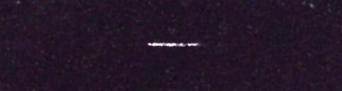 Unprocessed fireball image