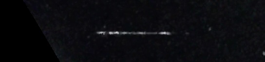 Unprocessed fireball image