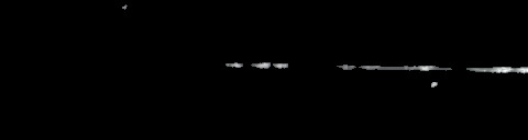 Processed fireball image