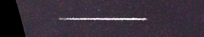 Unprocessed fireball image