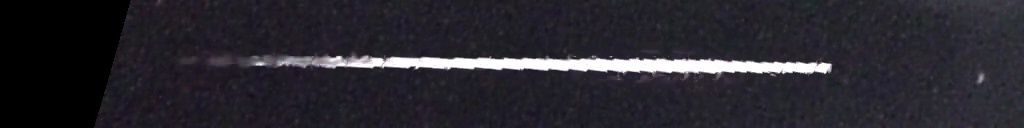 Unprocessed fireball image