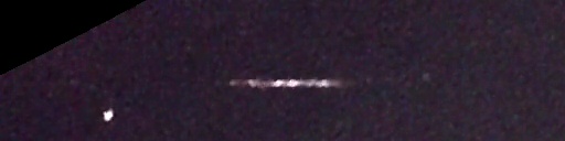 Unprocessed fireball image