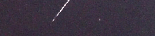 Unprocessed fireball image