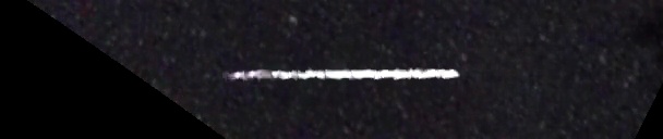 Unprocessed fireball image