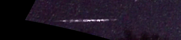 Unprocessed fireball image