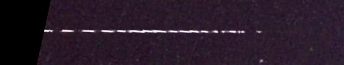 Unprocessed fireball image