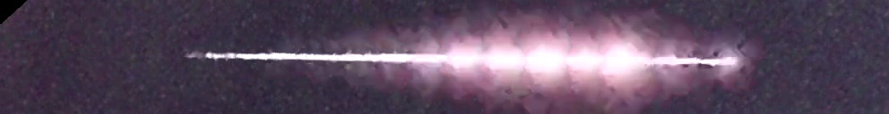 Unprocessed fireball image