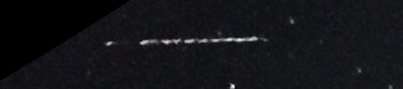 Unprocessed fireball image