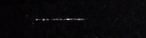 Unprocessed fireball image