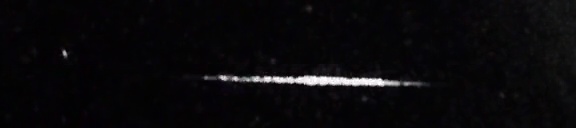Unprocessed fireball image