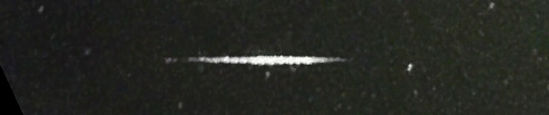 Unprocessed fireball image