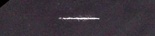 Unprocessed fireball image