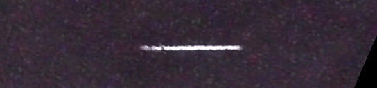 Unprocessed fireball image