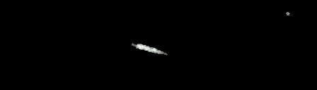 Processed fireball image