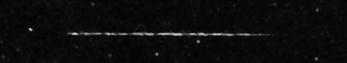 Unprocessed fireball image