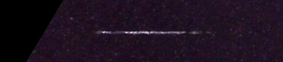 Unprocessed fireball image