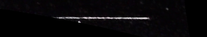 Unprocessed fireball image