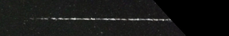 Unprocessed fireball image