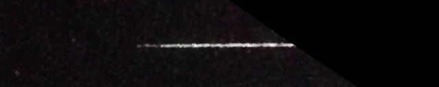 Unprocessed fireball image