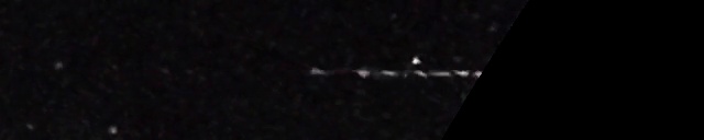 Unprocessed fireball image