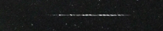 Unprocessed fireball image