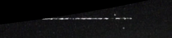 Unprocessed fireball image