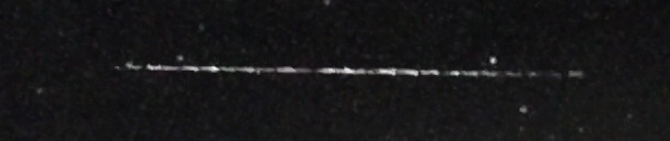 Unprocessed fireball image