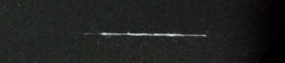 Unprocessed fireball image