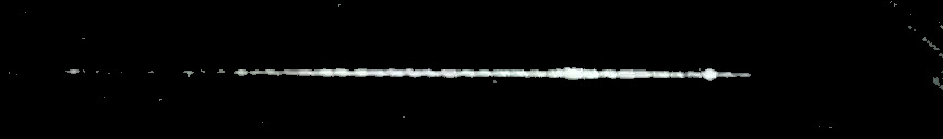 Processed fireball image