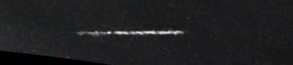 Unprocessed fireball image