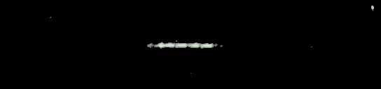 Processed fireball image