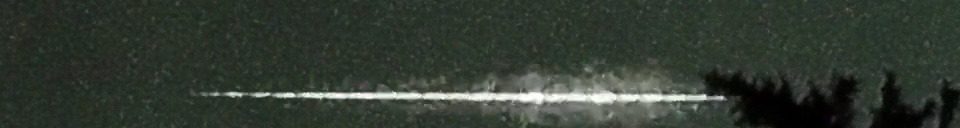 Unprocessed fireball image