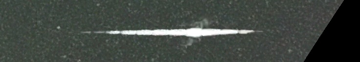 Unprocessed fireball image