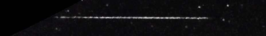 Unprocessed fireball image