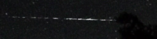 Unprocessed fireball image