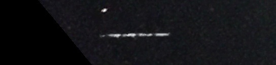 Unprocessed fireball image